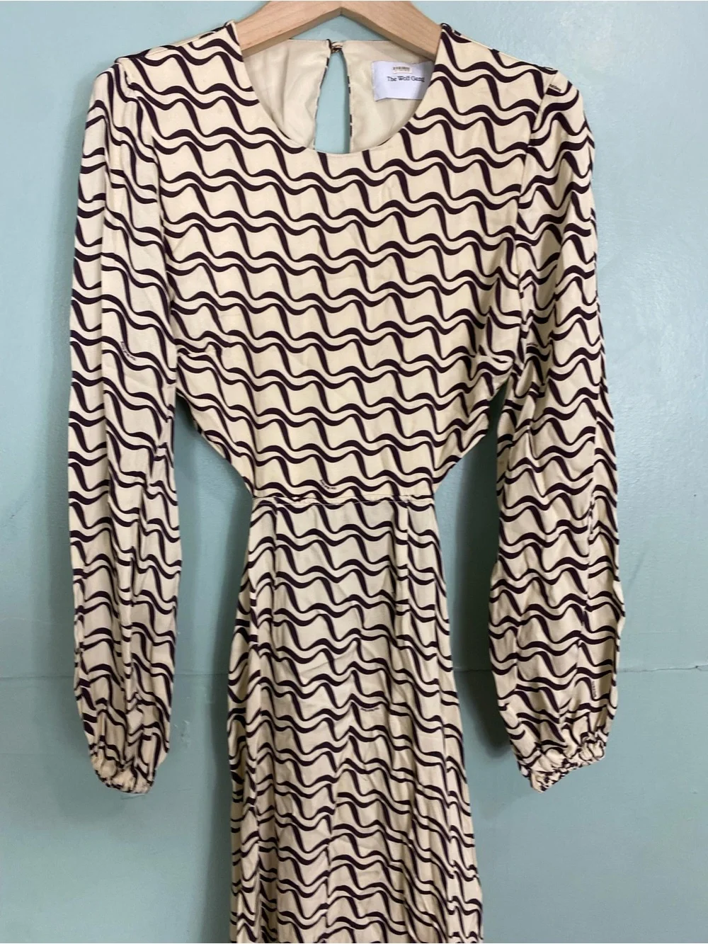 The Wolf Gang Free People Marrakesh Cut Out Maxi Dress Small Printed - Picture 3 of 12